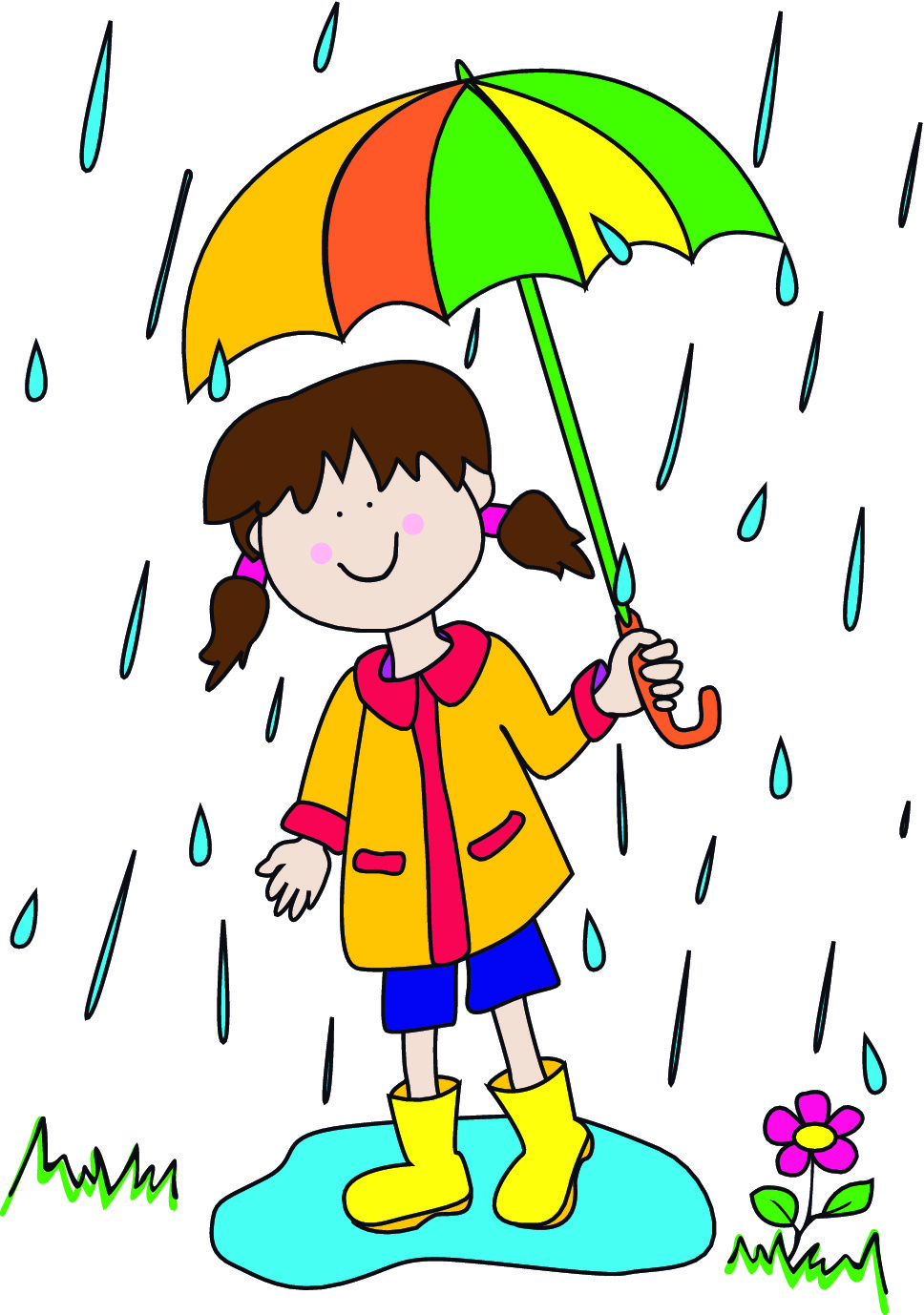 День дождя в детском саду